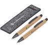 Okiyo Jona Bamboo Ball Pen & Pencil Set, GF-OK-1222-B