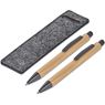 Okiyo Jona Bamboo Ball Pen & Pencil Set, GF-OK-1222-B