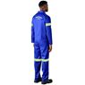 Safety Polycotton Boiler Suit - Reflective Arms & Legs - Yellow Tape, ALT-11081