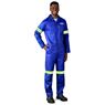 Safety Polycotton Boiler Suit - Reflective Arms & Legs - Yellow Tape, ALT-11081