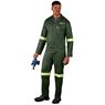 Acid Resistant Polycotton Conti Suit - Reflective Arm & Legs - Yellow Tape, ALT-11061