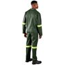 Acid Resistant Polycotton Conti Suit - Reflective Arm & Legs - Yellow Tape, ALT-11061