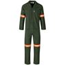 Acid Resistant Polycotton Conti Suit - Reflective Arm & Legs - Orange Tape, ALT-11062