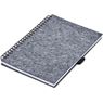 Okiyo Fuji RPET Felt A5 Spiral Notebook, NF-OK-170-B