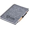 Okiyo Fuji RPET Felt A5 Spiral Notebook, NF-OK-170-B