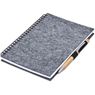 Okiyo Fuji RPET Felt A5 Spiral Notebook, NF-OK-170-B