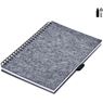 Okiyo Fuji RPET Felt A5 Spiral Notebook, NF-OK-170-B