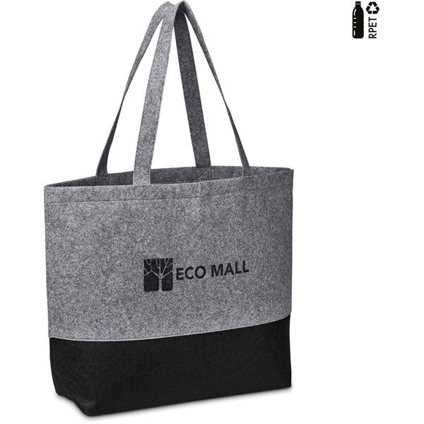 Okiyo Toku Recycled PET Felt Large Tote,BG-OK-468-B