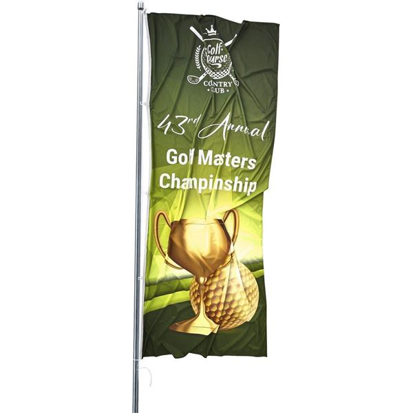 Champion Corporate Pole Flag 1200mm X 3000mm, FL-AM-23-D