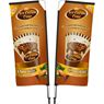 Legend 2M Sublimated Telescopic Double-Sided Flying Banner - 1 Complete Unit , DISPLAY-7052