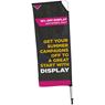 Legend 2M Sublimated Telescopic Double-Sided Flying Banner - 1 Complete Unit , DISPLAY-7052