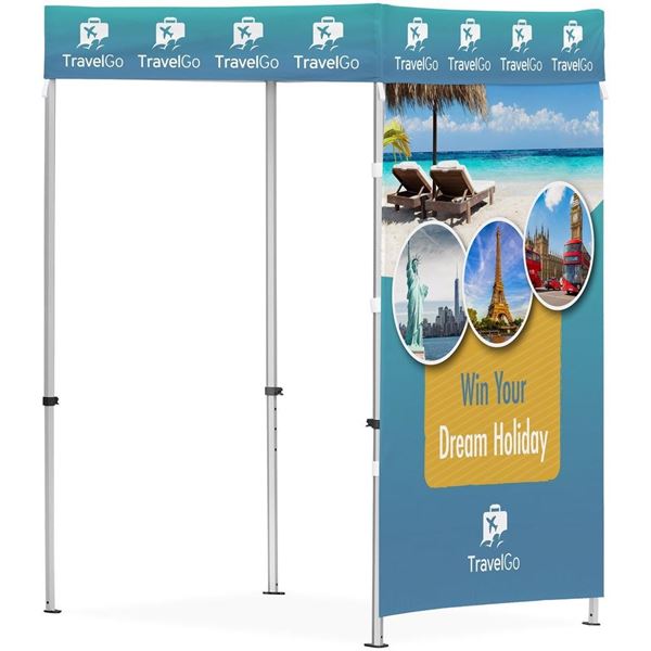 Ovation Sublimated Gazebo 1.5m X 1.5m - 1 Full-Wall Skin, DISPLAY-2022