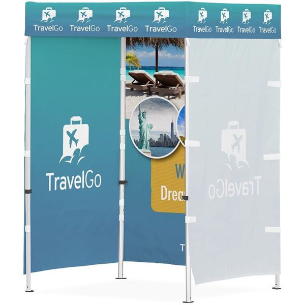 Ovation Sublimated Gazebo 1.5m X 1.5m - 3 Full-Wall Skins, DISPLAY-2026