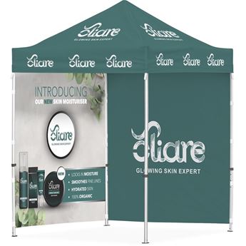 Ovation Sublimated Gazebo 2m X 2m - 2 Full-Wall Skins, DISPLAY-2044