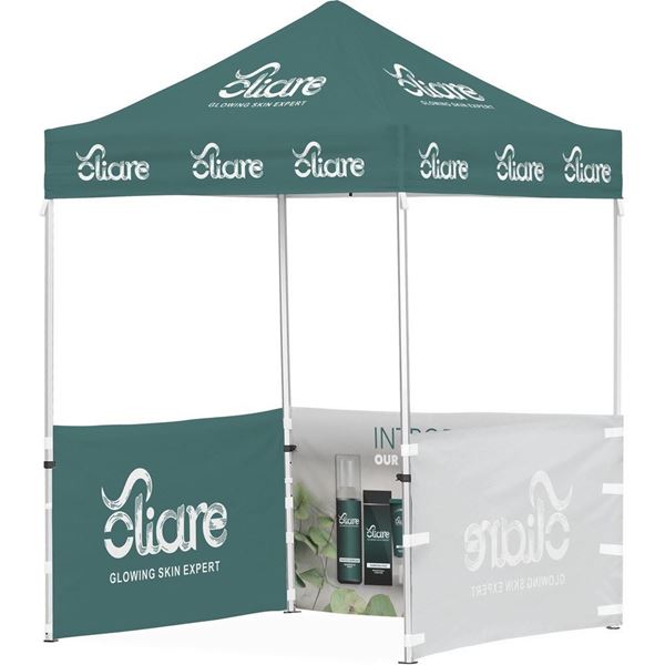 Ovation Sublimated Gazebo 2m X 2m - 3 Half-Wall Skins, DISPLAY-2050 