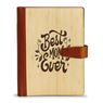 Bamboo & PU Personalized Planner, NB23663