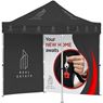 Ovation Sublimated Gazebo 2m X 2m Petite Frame - 2 Full-Wall Skins, DISPLAY-2144