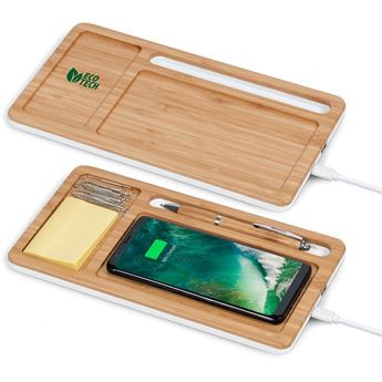 Okiyo Musen Wireless Charger Desk Organiser, MT-OK-389-B