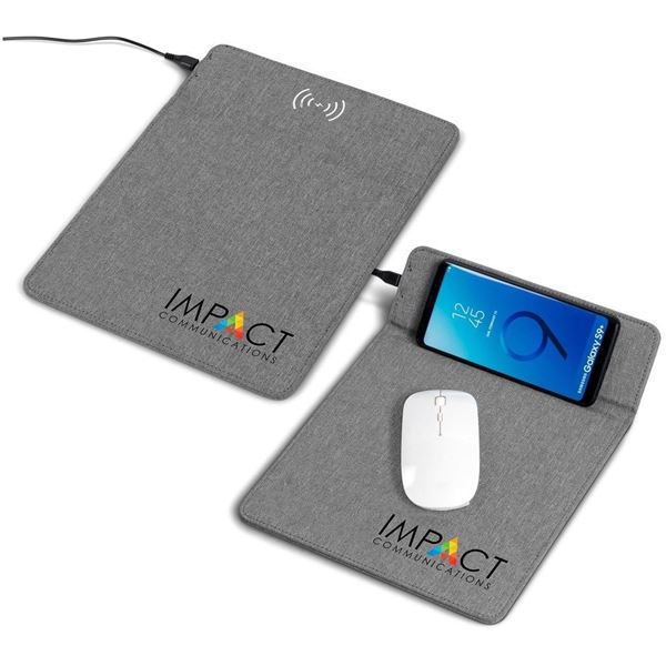 Redox Mousepad With Wireless Charger, TECH-5191