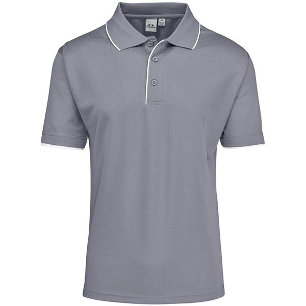 Mens Elite Golf Shirt - Grey, BIZ-3604-GY