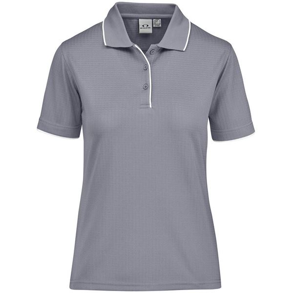 ladies-elite-golf-shirt-grey, BIZ-3605-GY