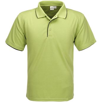 Mens Elite Golf Shirt - Lime, BIZ-3604-L