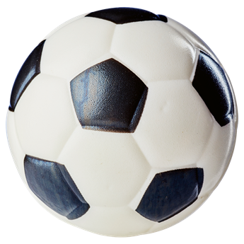 Summit Soccer Shaped Stress Ball, BD0993