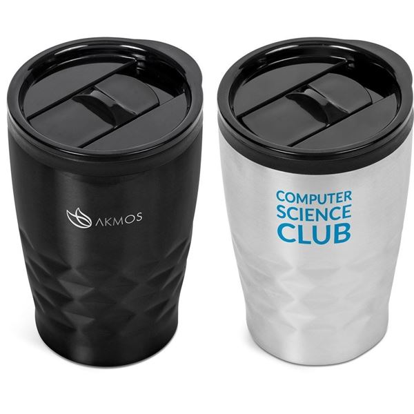 Vega Stainless Steel & Plastic Double-Wall Tumbler – 350ml, DW-7150