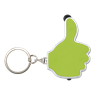 3 In 1 Thumbs Up Keychain With Stylus And LED Light, BK5852