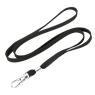 Woven Lanyard with Metal Clip, BK0012