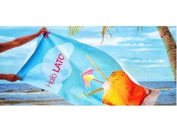 Custom Single-Sided Sub Beach Towel, SubBeachTowel001-M