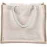 Okiyo Chinsai Midi Jute & Cotton Tote, BG-OK-484-B