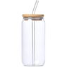 Okiyo Natsu Glass & Bamboo Tumbler & Straw - 500ml, DR-OK-278-B