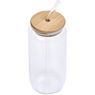 Okiyo Natsu Glass & Bamboo Tumbler & Straw - 500ml, DR-OK-278-B