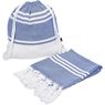 US Basic Santa Cruz Cotton-Rich Beach Towel & Drawstring Bag, GP-UB-39-B