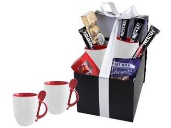 Sublimation Whirl Coffee Hamper, HP035