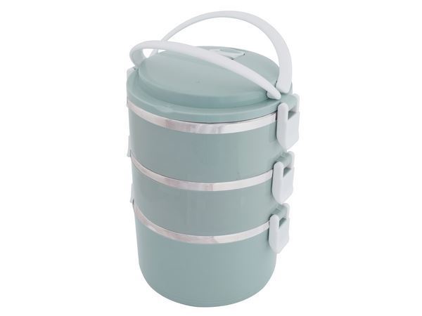 Stackable 3-Layer Lunch Container Set, P2649