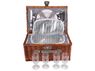 4-Person Wicker Picnic Basket, P2484