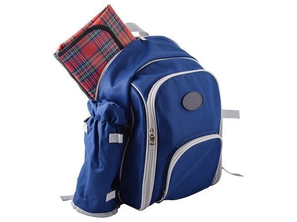 4-Person Picnic Backpack and Blanket, P172R