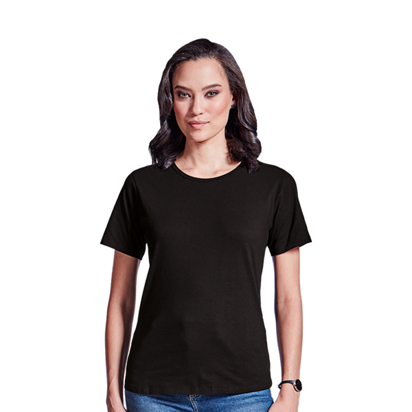 Organic Cotton Crew Neck T-Shirt Ladies, TSL-ORG