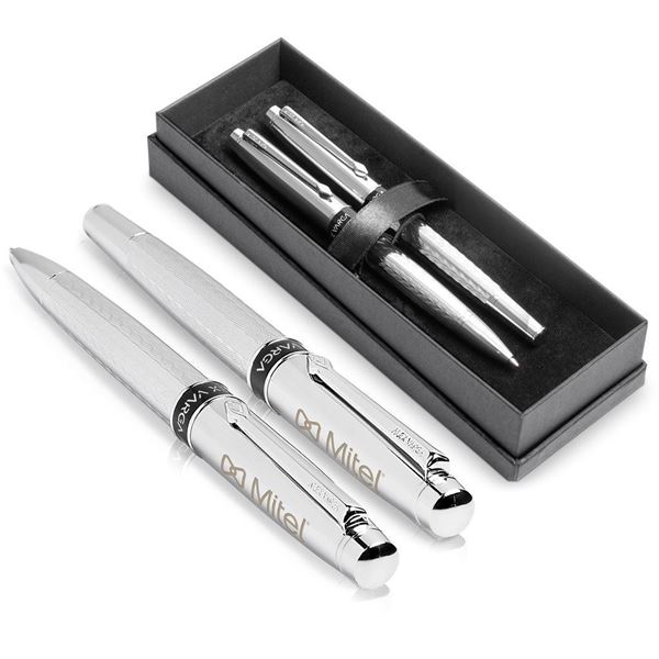 Alex Varga Cygnus Ball Pen & Rollerball Set, AV-19018