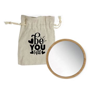 Bamboo Pocket Mirror, GIFT2252