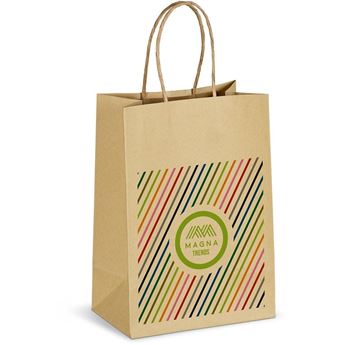 Ecological Digital Print Mini Paper Gift Bag 150gsm, BG-AL-335-B