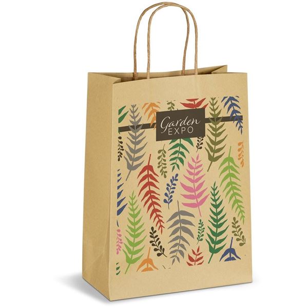 Ecological Digital Print Midi Paper Gift Bag 150gsm, BG-AL-336-B