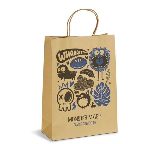 Altitude Ecological Digital Print Maxi Paper Gift Bag 150gsm, BG-AL-337-B