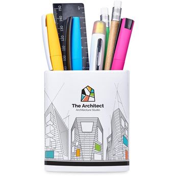 Altitude Mural Sublimation Ceramic Stationery Cup, ST-AL-122-B