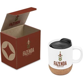 Serendipio Sienna Mug in Bianca Custom Gift Box, GF-SD-1218-B