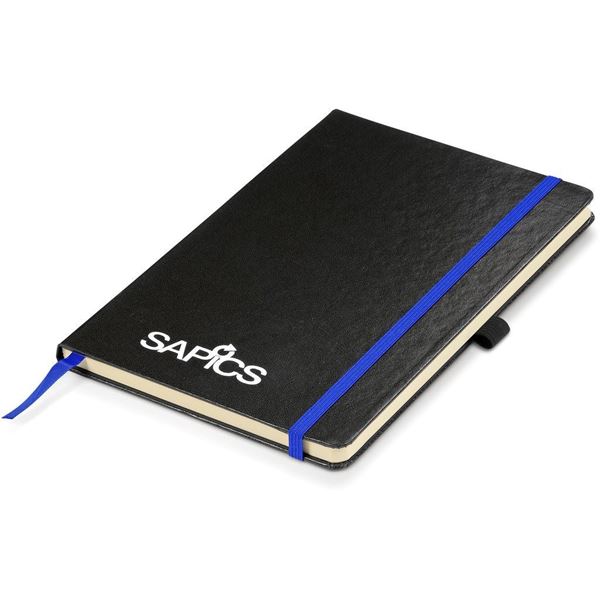 Fourth Estate A5 Hard Cover Notebook - Blue, NB-9308-BU