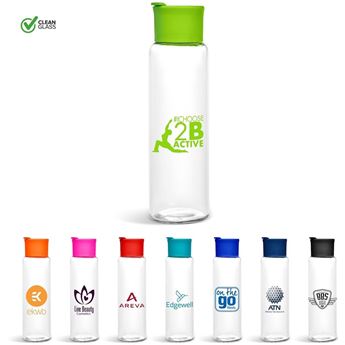 Kooshty Boost Glass Water Bottle - 700ml, KOOSH-8906