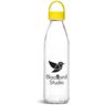 Kooshty Swing Glass Water Bottle - 650ml - Yellow, GF-KS-908-B-Y